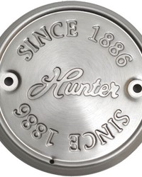 Hunter Light Cap- Brushed Nickel by   