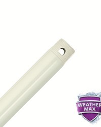 Hunter Fresh White All-Weather 12in Downrod White by   