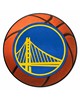 Fan Mats  LLC Golden State Warriors Basketball Mat Orange