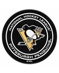 Pittsburgh Penguins Puck Mat by   