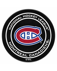 Montreal Canadiens Puck Mat by   