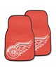 Fan Mats  LLC Detroit Red Wings 2-pc Carpet Car Mat Set Red