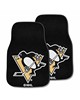 Fan Mats  LLC Pittsburgh Penguins 2-pc Carpet Car Mat Set Black