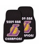 Fan Mats  LLC Los Angeles Lakers 2-pc Carpet Car Mat Set Black