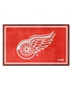 Fan Mats  LLC Detroit Red Wings 4x6 Rug Red