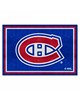 Fan Mats  LLC Montreal Canadiens 5x8 Rug Blue