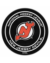 New Jersey Devils Puck Mat by   