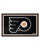 Fan Mats  LLC Philadelphia Flyers 4x6 Rug Black