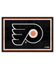 Fan Mats  LLC Philadelphia Flyers 5x8 Rug Black