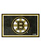 Fan Mats  LLC Boston Bruins 4x6 Rug Black