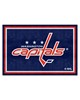 Fan Mats  LLC Washington Capitals 5x8 Rug Red