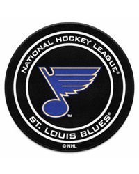 St. Louis Blues Puck Mat by   