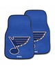 Fan Mats  LLC St. Louis Blues 2-pc Carpet Car Mat Set Royal