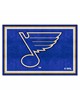 Fan Mats  LLC St. Louis Blues 5x8 Rug Royal