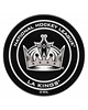 Fan Mats  LLC Los Angeles Kings Puck Mat Black