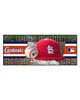 Fan Mats  LLC St. Louis Cardinals Baseball Runner Green