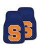 Fan Mats  LLC Syracuse Orange 2-pc Carpet Car Mat Set Blue