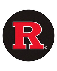 Rutgers Scarlett Knights Puck Mat by   