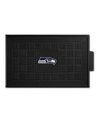 Seattle Seahawks Medallion Door Mat by   