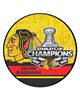 Fan Mats  LLC Chicago Blackhawks Puck Mat Yellow