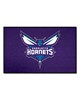 Fan Mats  LLC Charlotte Hornets Starter Mat Purple