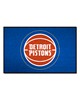 Fan Mats  LLC Detroit Pistons Starter Mat Royal