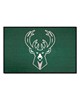 Fan Mats  LLC Milwaukee Bucks Starter Mat Green