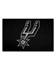 Fan Mats  LLC San Antonio Spurs Starter Mat Black