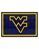 Fan Mats  LLC West Virginia Mountaineers 5x8 Rug Navy