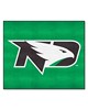 Fan Mats  LLC North Dakota Fighting Hawks Tailgater Mat Green