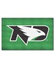 Fan Mats  LLC North Dakota Fighting Hawks Ulti-Mat Green