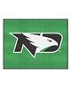 Fan Mats  LLC North Dakota Fighting Hawks All-Star Mat Green