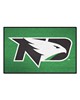 Fan Mats  LLC North Dakota Fighting Hawks Starter Mat Green