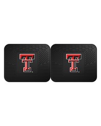 Texas Tech Backseat Utility Mats 2 Pack 14x17 by   