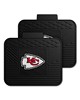 Fan Mats  LLC Kansas City Chiefs 2 Utility Mats Black