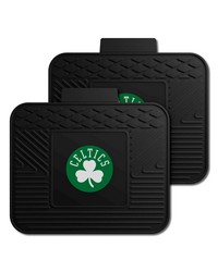 NBA Boston Celtics Backseat Utility Mats 2 Pack 14x17 by   