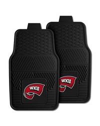 Western Kentucky Hilltoppers 2-pc Vinyl Car Mat Set by   