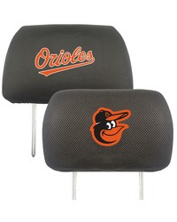 Baltimore Orioles Head Rest Cover by   