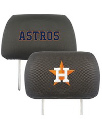 Houston Astros Head Rest Cover by   