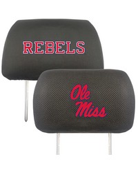 Ole Miss Rebels Head Rest Cover by   