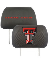 Texas Tech Head Rest Cover 10x13 by   