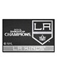 Fan Mats  LLC Los Angeles Kings Starter Mat Champions Black