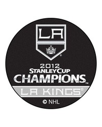 Los Angeles Kings Puck Mat by   