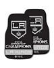 Fan Mats  LLC Los Angeles Kings 2-pc Carpet Car Mat Set Black