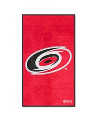 Carolina Hurricanes 3x5 Logo Mat Portrait by   