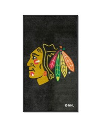 Chicago Blackhawks 3x5 Logo Mat Portrait by   