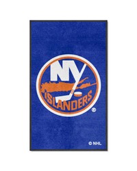 New York Islanders 3x5 Logo Mat Portrait by   