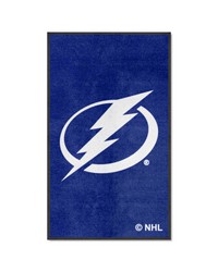 Tampa Bay Lightning 3x5 Logo Mat Portrait by   