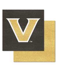 Vanderbilt Commodores Team Carpet Tiles by   