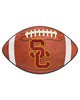 Fan Mats  LLC Southern California Trojans Football Mat Brown